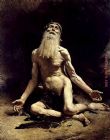 Job Paintings - Job 1880 by Unknown Artist